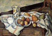 Paul Cezanne Pear and peach Sweden oil painting artist